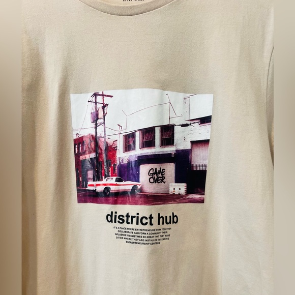 Denim & Flower Men’s graphic Tee size L - Picture 3 of 5